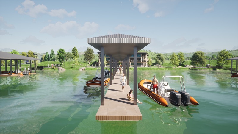 Sunset Marina On Lake Keowee Future Renderings